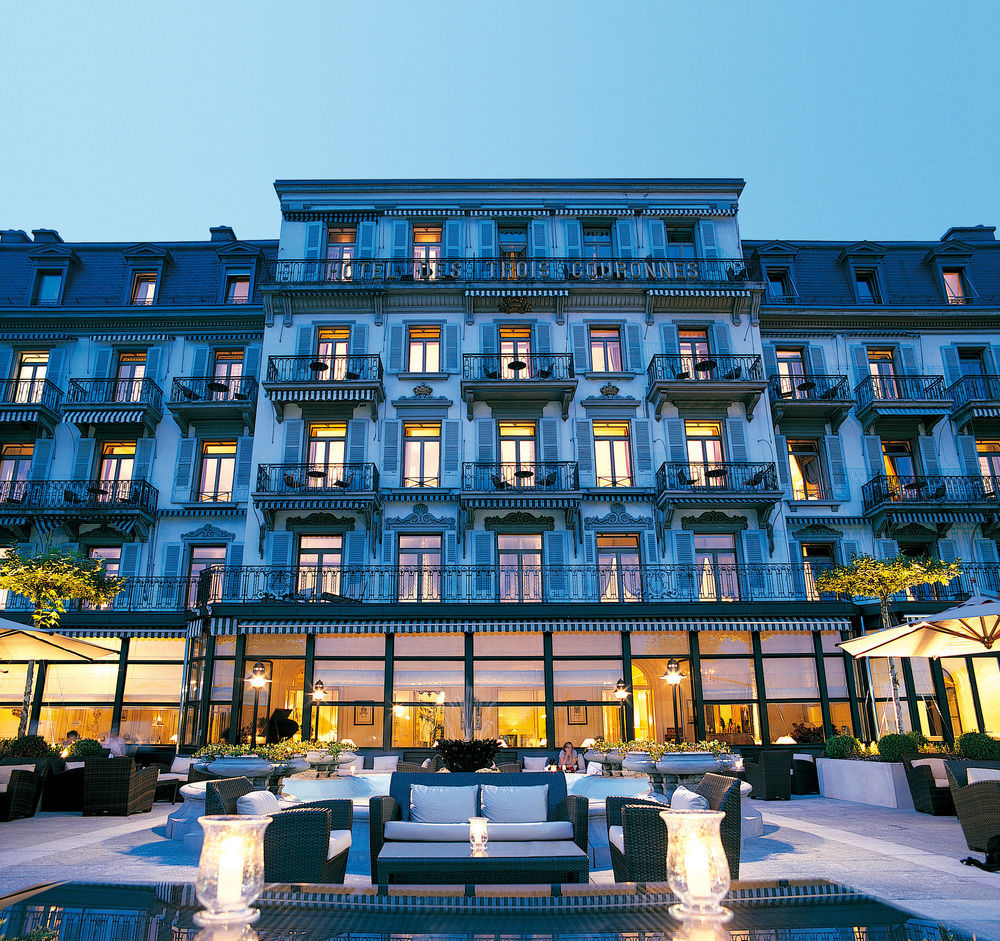 Hotel Des Trois Couronnes & Spa - The Leading Hotels Of The World Vevey Kültér fotó
